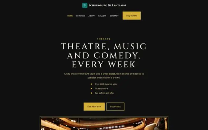 Šablona Schouwburg De Lantaarn
