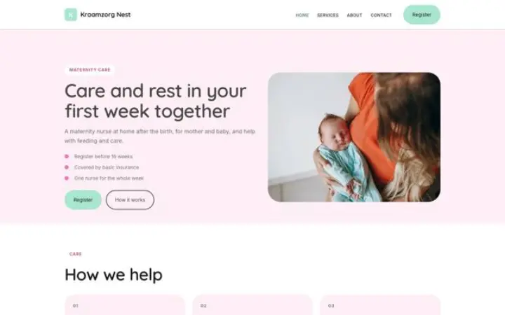 Web pro poporodní péče