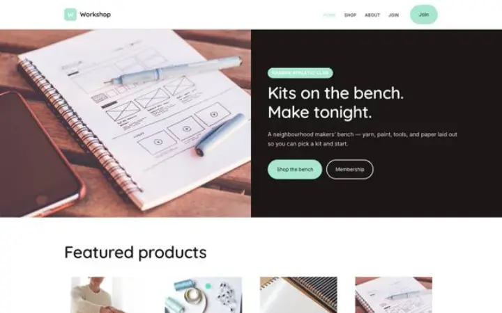 Web pro hobby