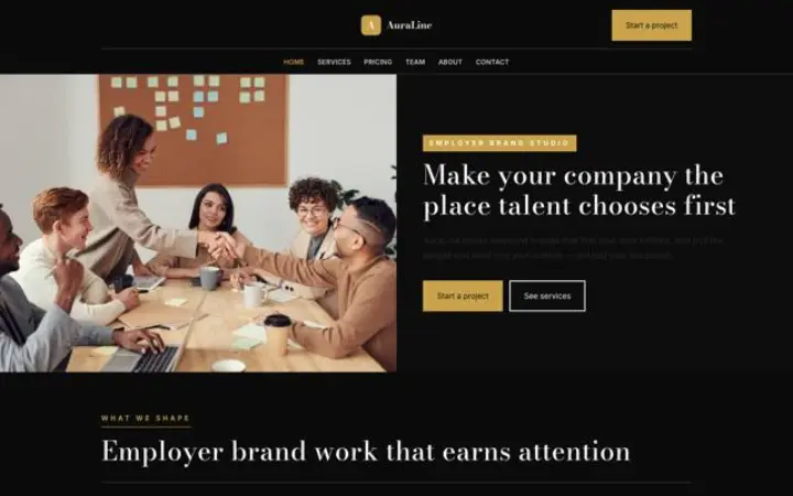 Web pro employer branding