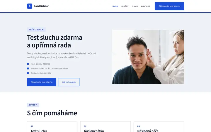 Šablona Goed Gehoor