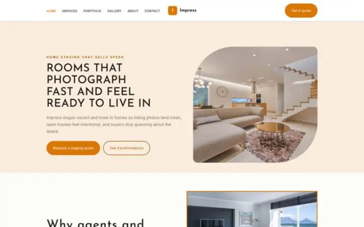 Web pro home staging