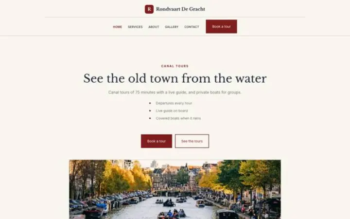 Šablona Rondvaart De Gracht