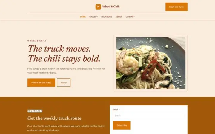 Web pro food truck