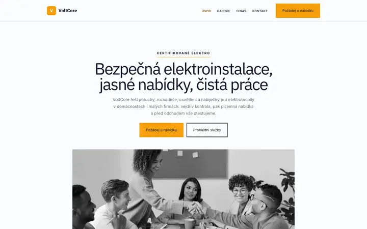 Šablona VoltCore