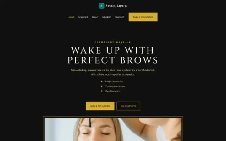 Web pro permanentní make-up