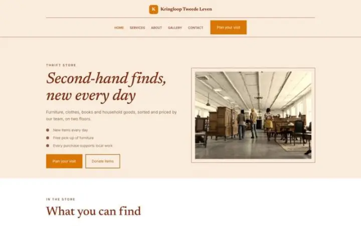 Web pro second hand